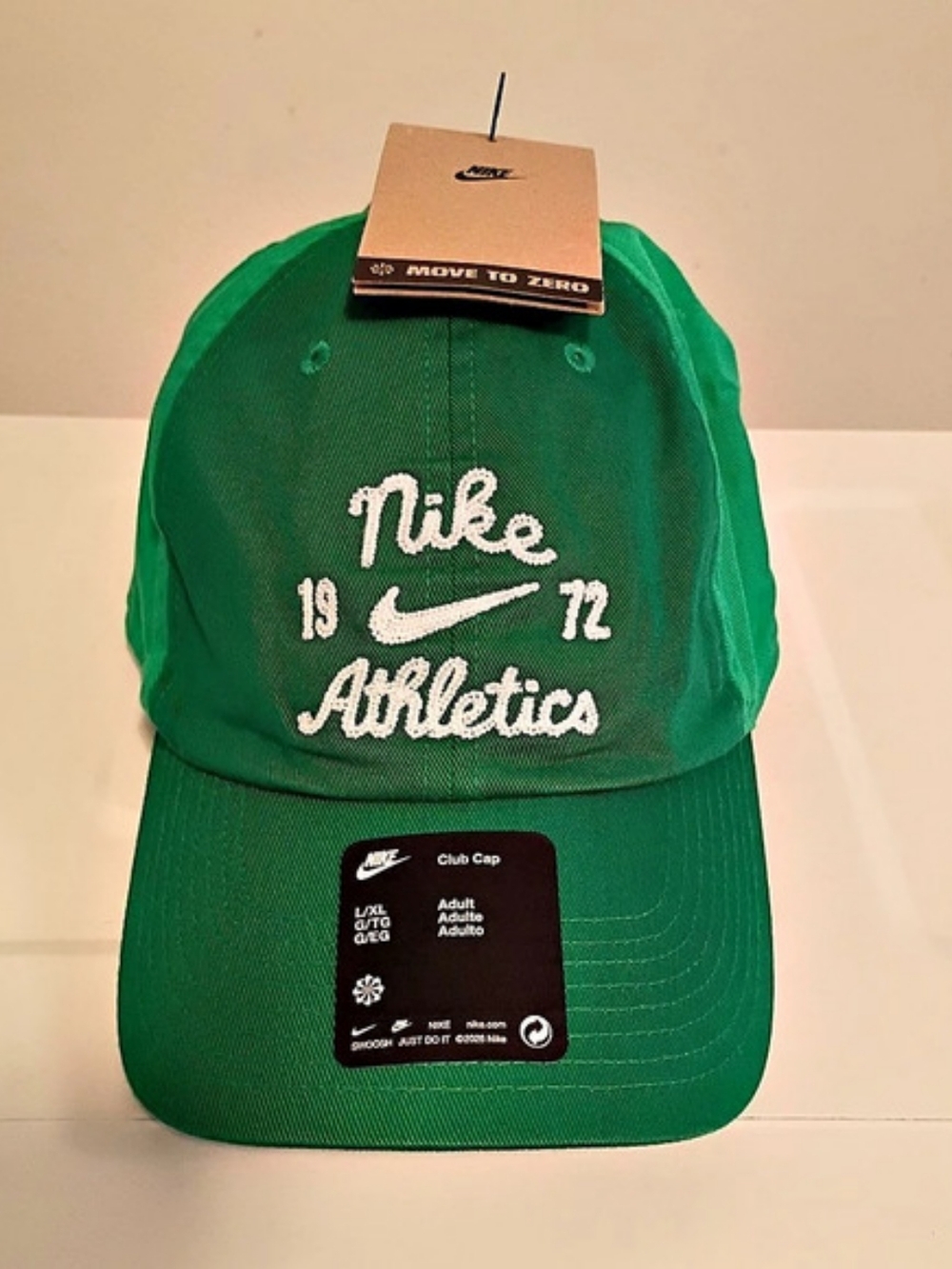 Nike Club Cap Green NWT Men's Baseball Hat Large/XL